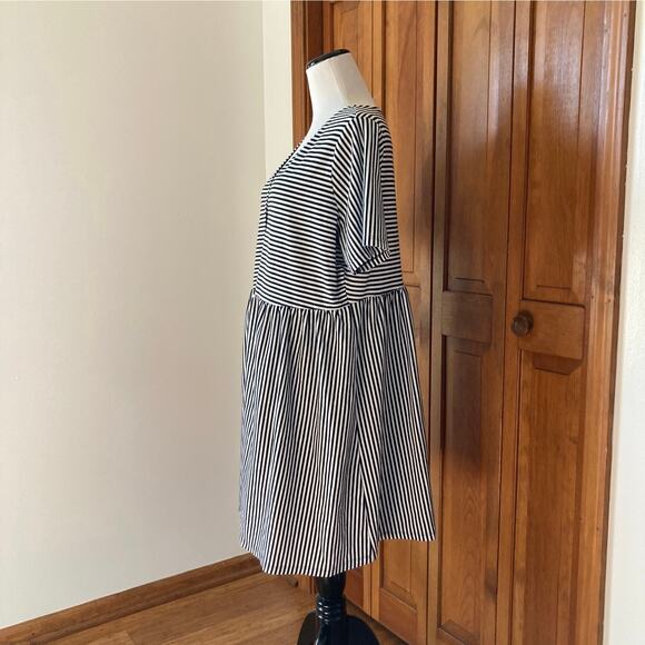 ASOS Stretch Striped Pullover Dress, Size 12 - Picture 2 of 5